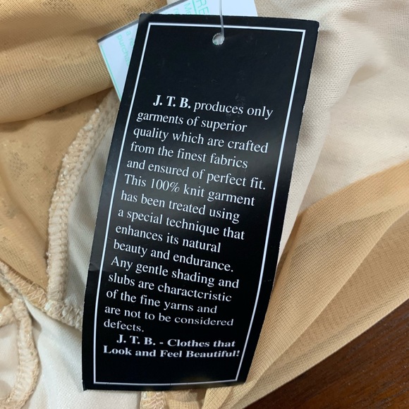 J.T.B. Petite Gold Lace Layered Tank Top - Picture 6 of 6